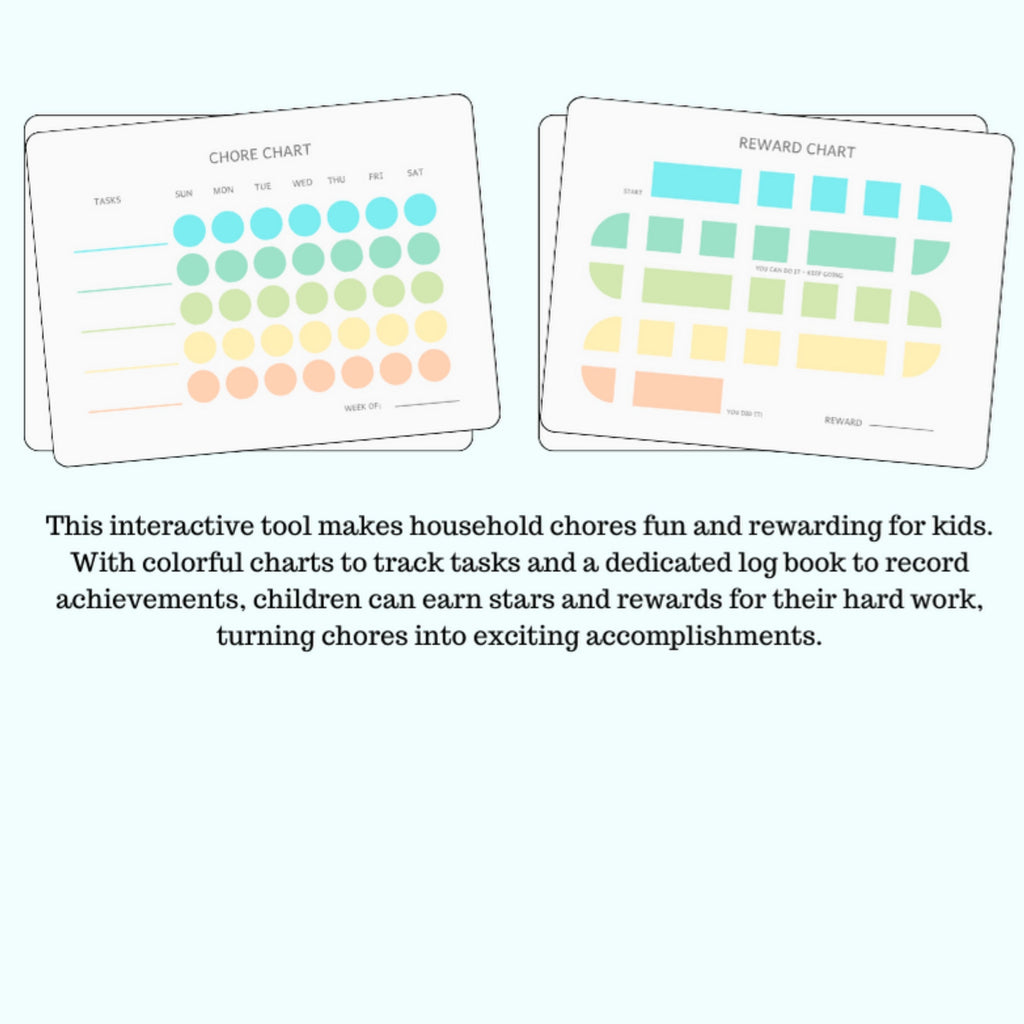 Chore Champions - Weekly Chore Chart Logs With Rewards Charts inside pages