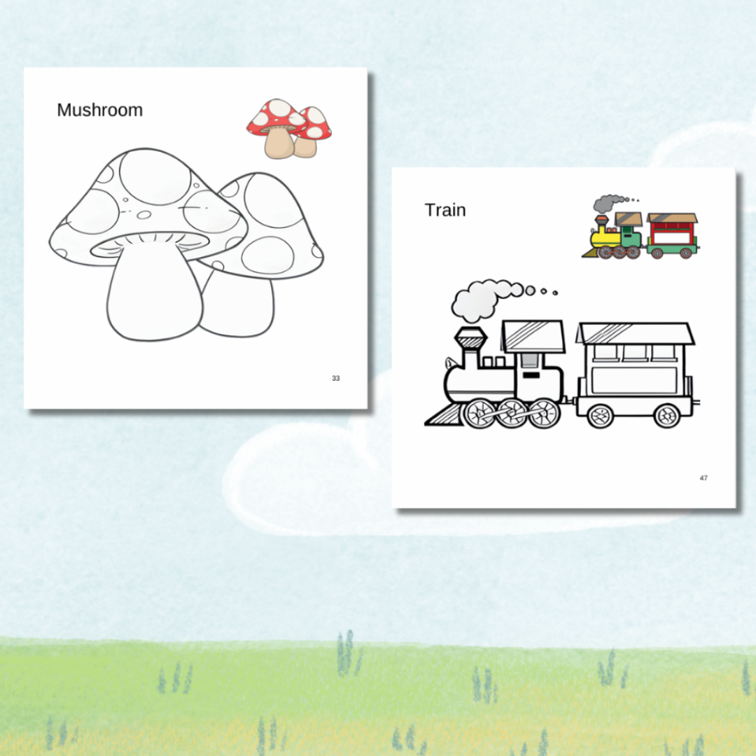 My First ABC Coloring Book